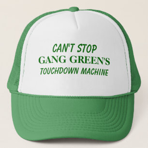 Casquette Ne peut pas arrêter la machine DE GREEN de
