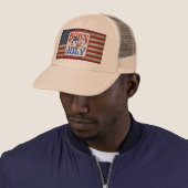 Casquette Né Sur Le Drapeau 4 juillet USA (En situation)