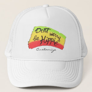 Casquette Ne vous inquiétez pas d'être Hippie Thunder_Cove