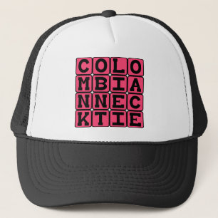 Casquette Necktie colombienne, méthode d'exécution