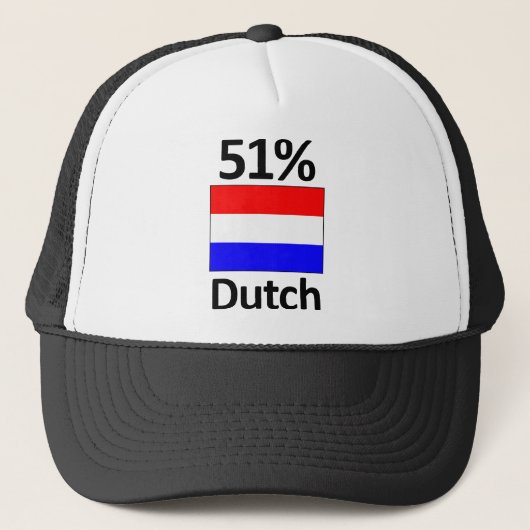 Casquette Néerlandais de 51% (Devant)