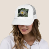 Casquette Nénuphar de Lotus blanc (En situation)