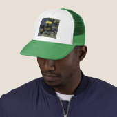 Casquette Nénuphar Lotus Jaune (En situation)