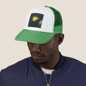 Casquette Nénuphar Lotus jaune (En situation)