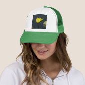 Casquette Nénuphar Lotus jaune (En situation)