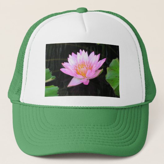 Casquette Nénuphar Pink Lotus (Devant)