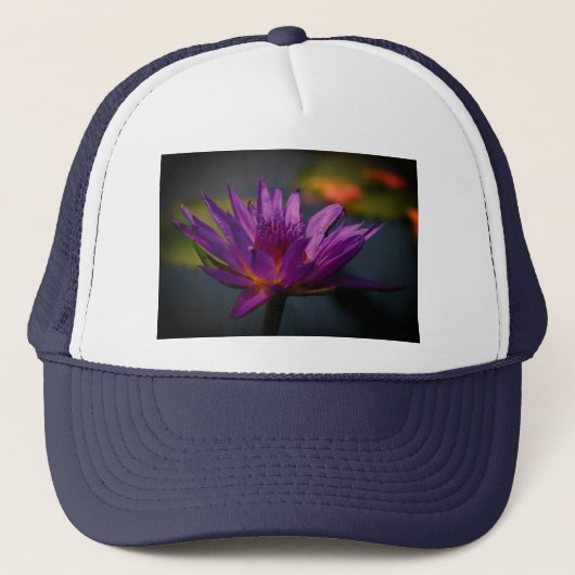 Casquette Nénuphar violet (Devant)
