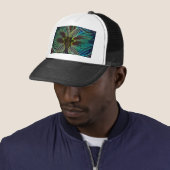 Casquette Neon Amaryllis (En situation)