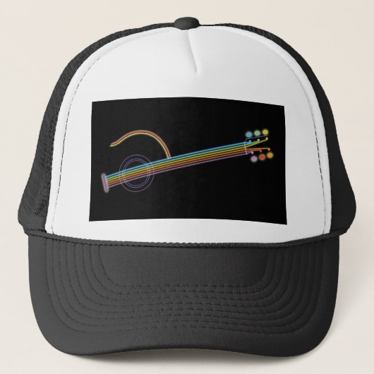 Casquette Neon Guitare (Devant)