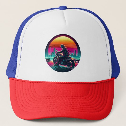 Casquette Neon Rider  (Devant)