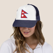 Casquette Nepal Flag Hat (En situation)