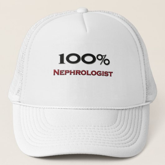 Casquette Néphrologue de 100 pour cent (Devant)