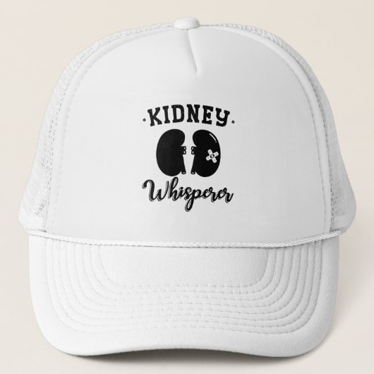 Casquette Nephrology Tech Rein Whisperer Dialyse Infirmière (Devant)