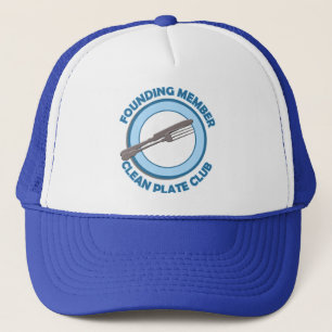 Casquette Nettoyez le membre fondateur de club de plat