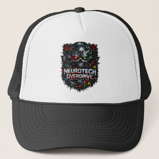 Casquette Neurotech Overdrive Cyber (Devant)
