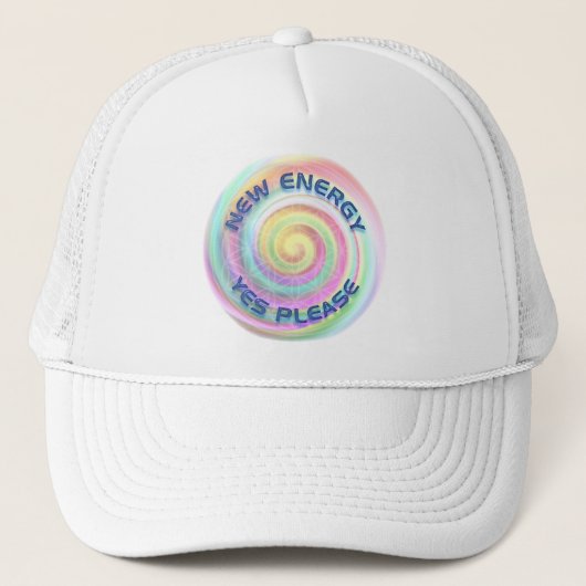 CASQUETTE NEW ENERGY - YES PLEASE (Devant)