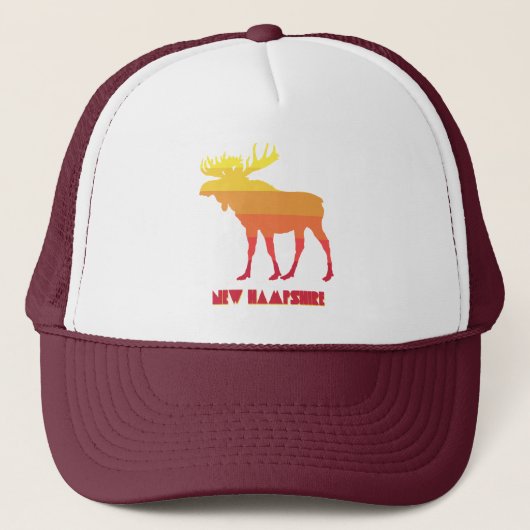 Casquette New Hampshire Moose (Devant)
