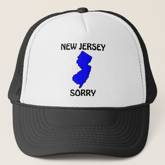 Casquette New Jersey - Désolé (Devant)