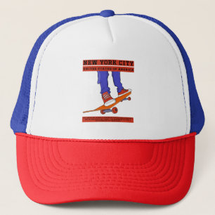 Casquette New York City, USA Cool Skateboard