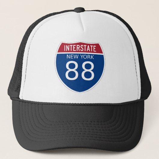 Casquette New York Interstate Sign (Devant)