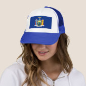 Casquette New York : The Empire State, Home Big Apple Flag (En situation)
