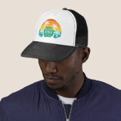 Casquette Newport Beach Retro (En situation)