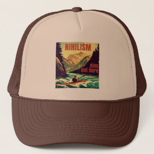 Casquette Nihilisme Décède Ici Kayak