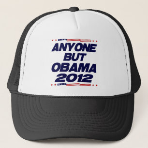 Casquette N'importe qui mais Obama 2012