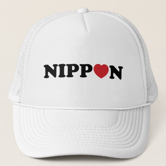 Casquette Nippon Love Heart (Devant)