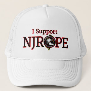 Casquette NJROPE...Je soutiens (rouge)