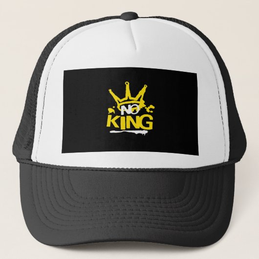 Casquette No King Style Vintage (Devant)