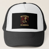 Casquette No Kings In America Since 1776 Anti-Donald Trumpp (Devant)