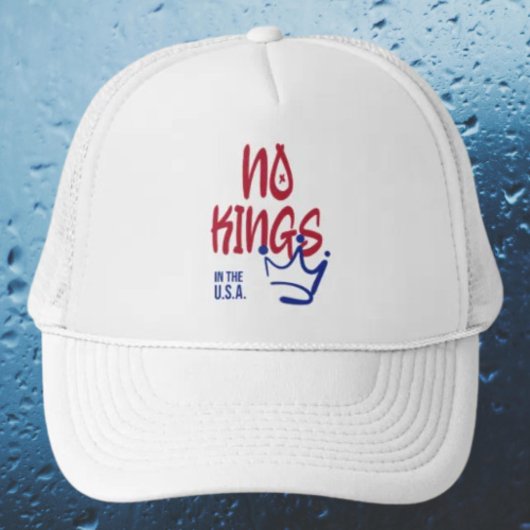 Casquette No Kings in the U.S.A. Trucker Hat - Stay Free