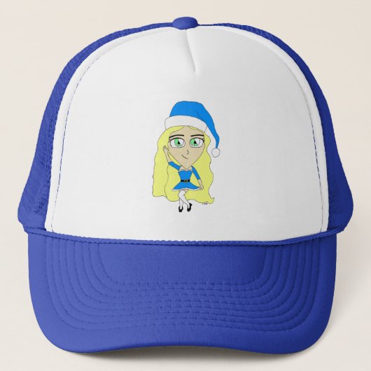 Casquette Noël chibi (Devant)
