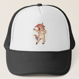 Casquette noël de la licorne