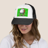 Casquette Noël du golf (En situation)