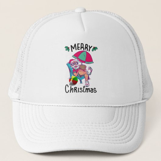 Casquette Noël en juillet (Devant)