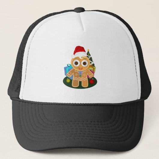 Casquette Noël - Ginger Pread Man (Devant)