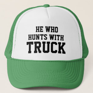 Casquette NOËL Idée cadeau de baseball CHASSE AVEC TRUCK Tru