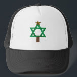 Casquette noël mukkah arbre de noël<br><div class="desc">noël mukkah, hanoukka, "star de david", chanukka, noël mukka chanukkah, "noël laid", hannukah, channukah, hanukka, "arbre de noël", noël, xmas, paillettes, or vert, parties scintillant, étincelle, blanc brillant blanc vierge de la coutume customise personnalisée juif drôle personnalisées w vacances</div>