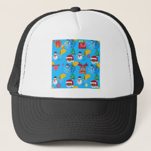 Casquette Noël noir père Noël