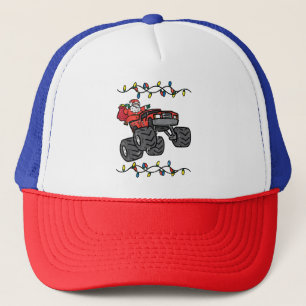 Casquette Noël Père Noël Monster Camion Garçons Enfants Enfa