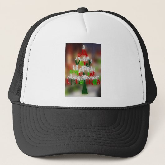 Casquette noël très joyeux (Devant)