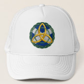 Casquette Noeud celtique de trinité (Devant)