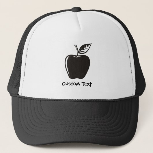 Casquette Noir Apple (Devant)
