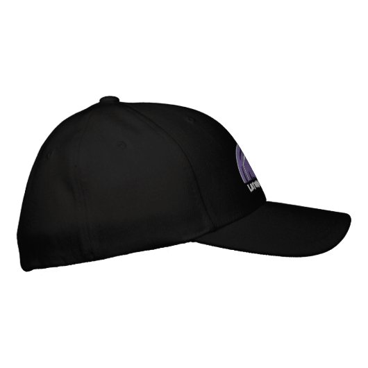Casquette noir brodé (Droite)