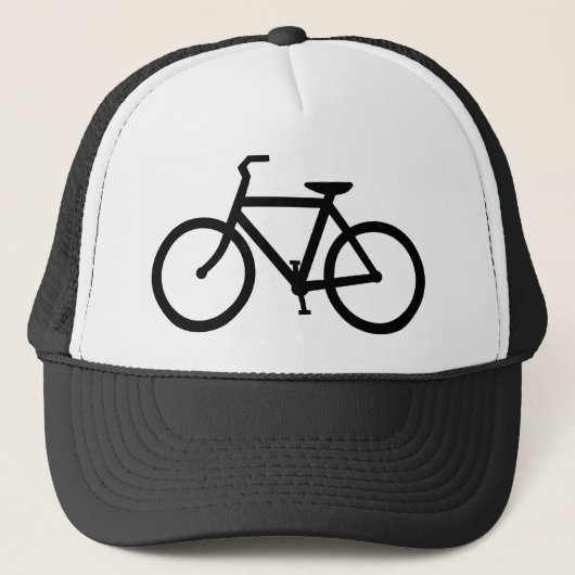 Casquette noir de bicyclette (Devant)