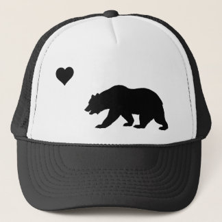 Casquette noir de camionneur d'amour de la