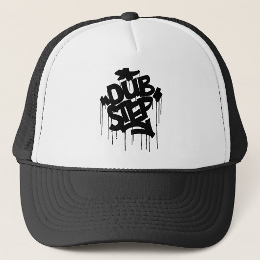 Casquette Noir de Dubstep FatCap (Devant)
