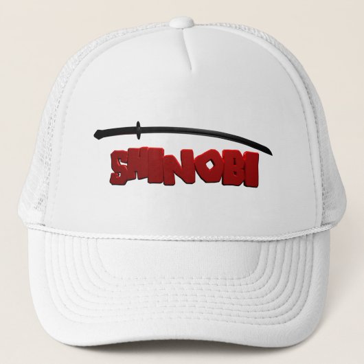Casquette Noir de Shinobi (Devant)
